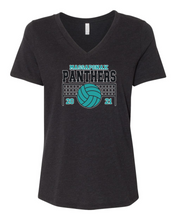 Load image into Gallery viewer, BELLA + CANVAS - Women’s Relaxed Jersey V-Neck Tee - 6405