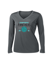 Load image into Gallery viewer, Sport-Tek Ladies Long Sleeve PosiCharge Competitor™ V-Neck Tee LST353LS