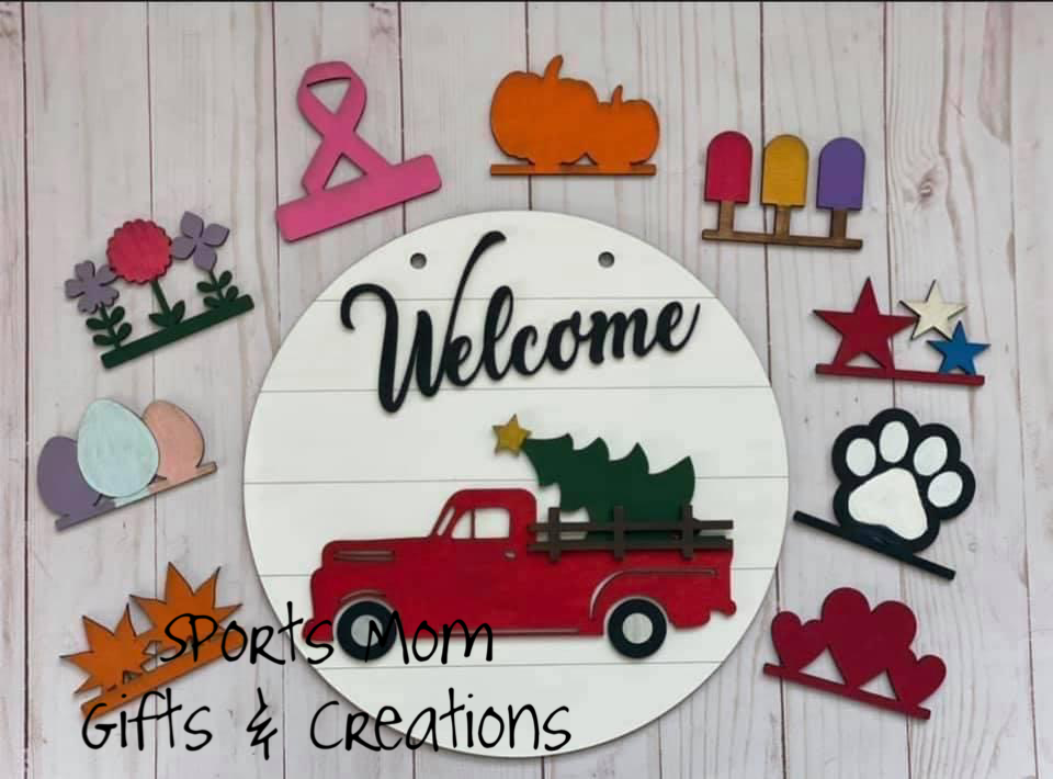 Welcome Truck Interchangeable Sign DIY Kit