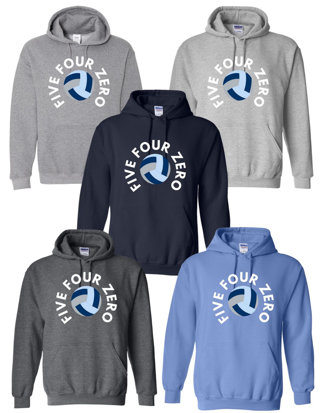 D2 Gildan 18500 Unisex Hooded Sweatshirt