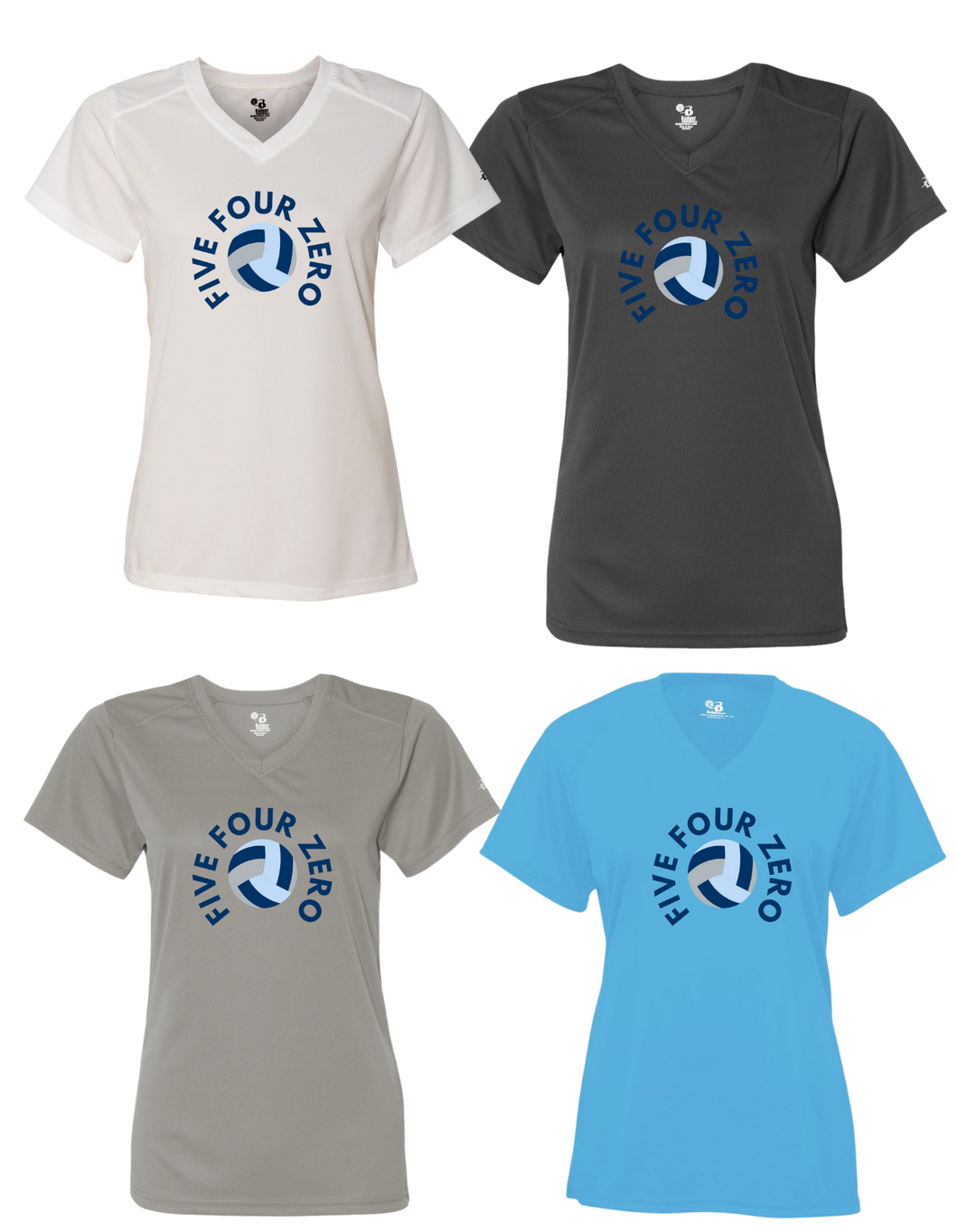 D1 Badger 4162 Women's V-Neck T-Shirt