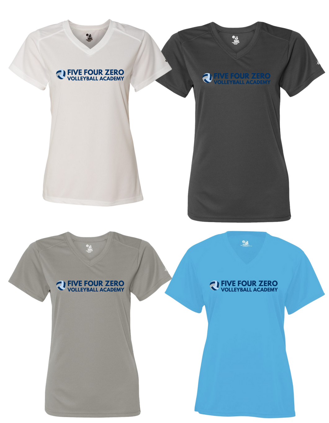 D3 Badger 4162 Women's V-Neck T-Shirt
