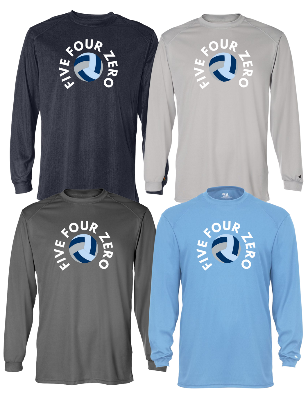 D2 Badger 4104 Unisex Long Sleeve