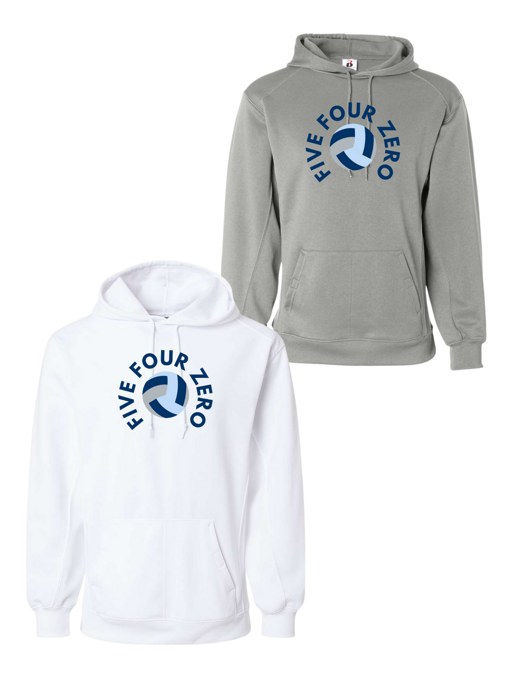 D1 Badger 1454 Unisex Performance Fleece Hooded Sweatshirt