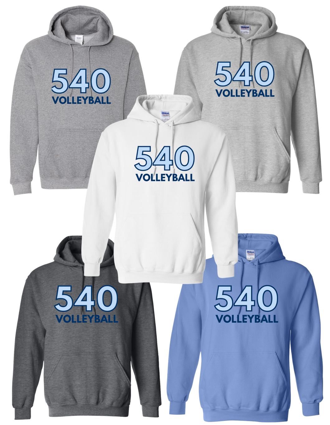 D6 Gildan 18500 Unisex Hooded Sweatshirt