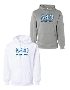 D6 Badger 1454 Unisex Performance Fleece Hooded Sweatshirt
