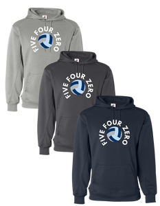 D2 Badger 1454 Unisex Performance Fleece Hooded Sweatshirt