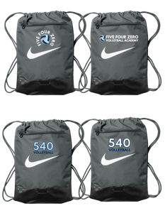 Nike Brasilia Drawstring Pack-Flint Gray