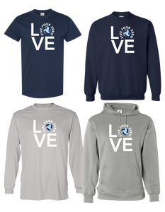 LOVE Design - White (click for more apparel choices)