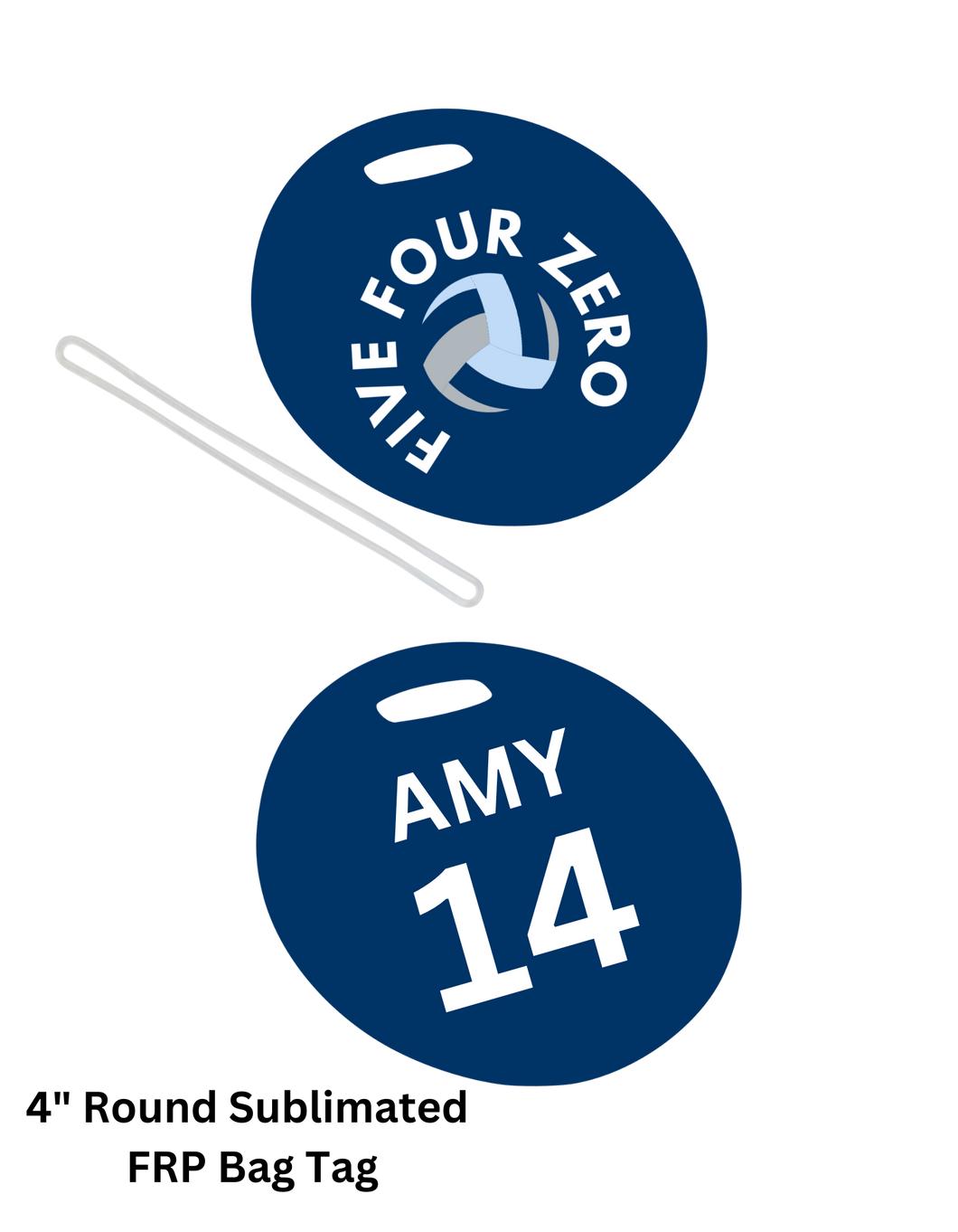 Bag Tag - Round