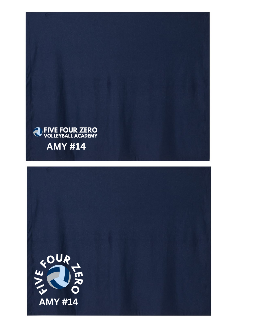 Heavy Blend Fleece Stadium Blanket - Gildan 18900 - Navy
