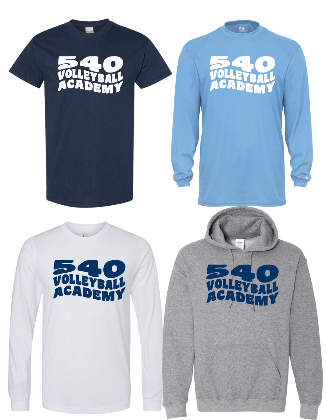 540 Volleyball Academy WAVY (click for more apparel choices)