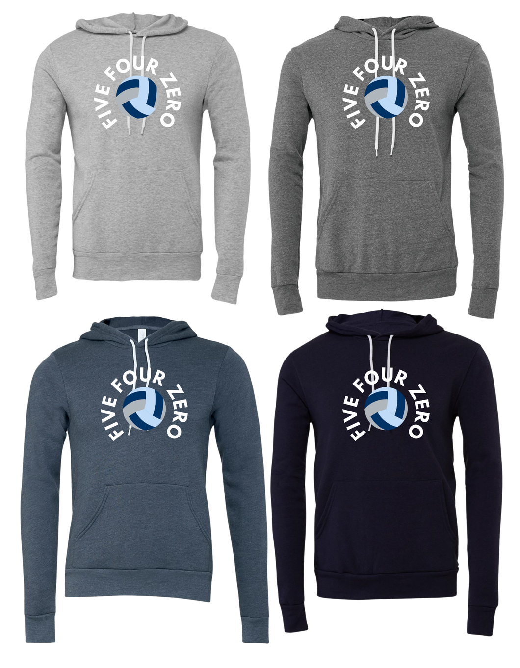 D2 Bella+Canvas 3719 - Unisex Sponge Fleece Hoodie