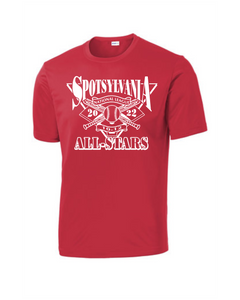 Sport-Tek Competitor Tee Red Design 2
