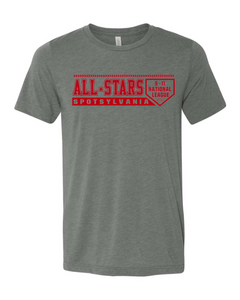 Bella Canvas-Heather Deep-D1 Red