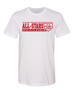 Bella Canvas-White-D1 Red