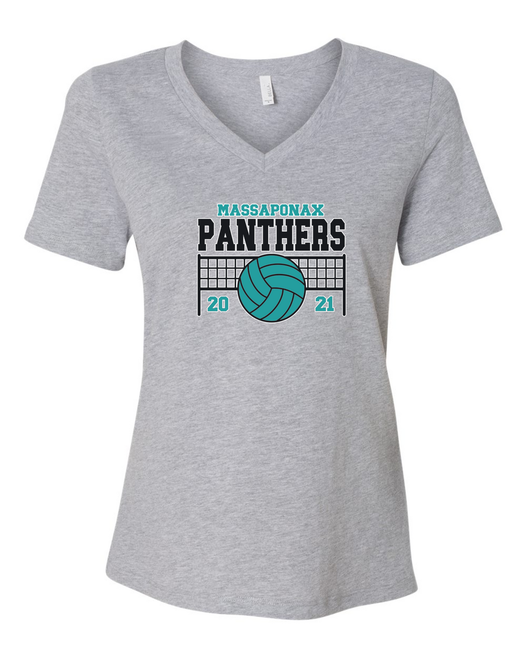 BELLA + CANVAS - Women’s Relaxed Jersey V-Neck Tee - 6405