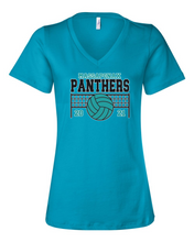 Load image into Gallery viewer, BELLA + CANVAS - Women’s Relaxed Jersey V-Neck Tee - 6405

