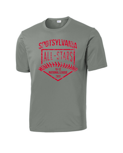Sport Tek Competitor Tee-Concrete Gray- Design 2