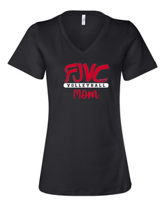 FJVC Bella Canvas Ladies V-Neck Tee (click for more colors)