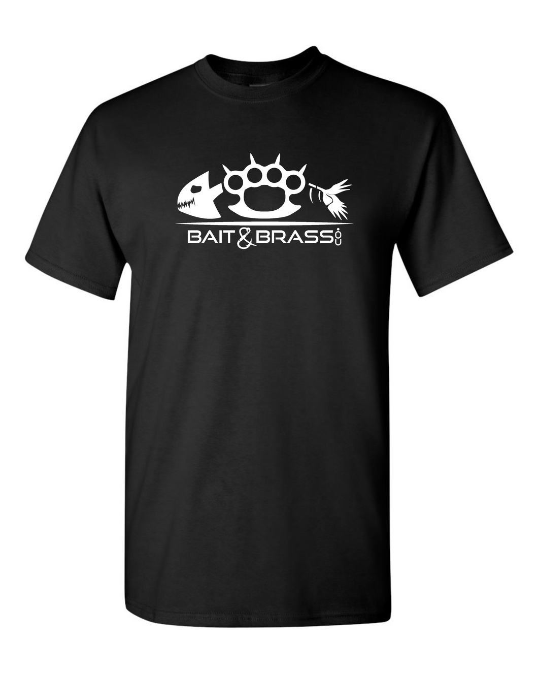 Bait & Brass Fish Logo T-Shirt – Sports Mom Gifts & Creations