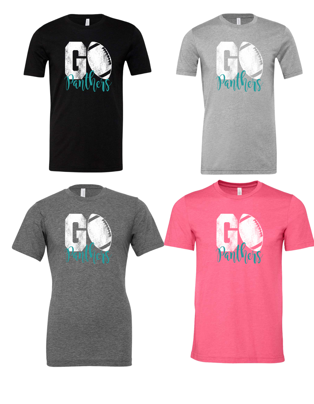 Go Panthers  - Bella Canvas Unisex Tee