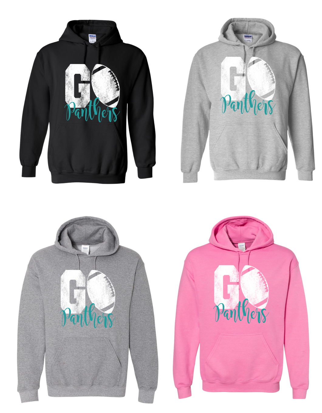 Go Panthers - Gildan Hoodie 18500