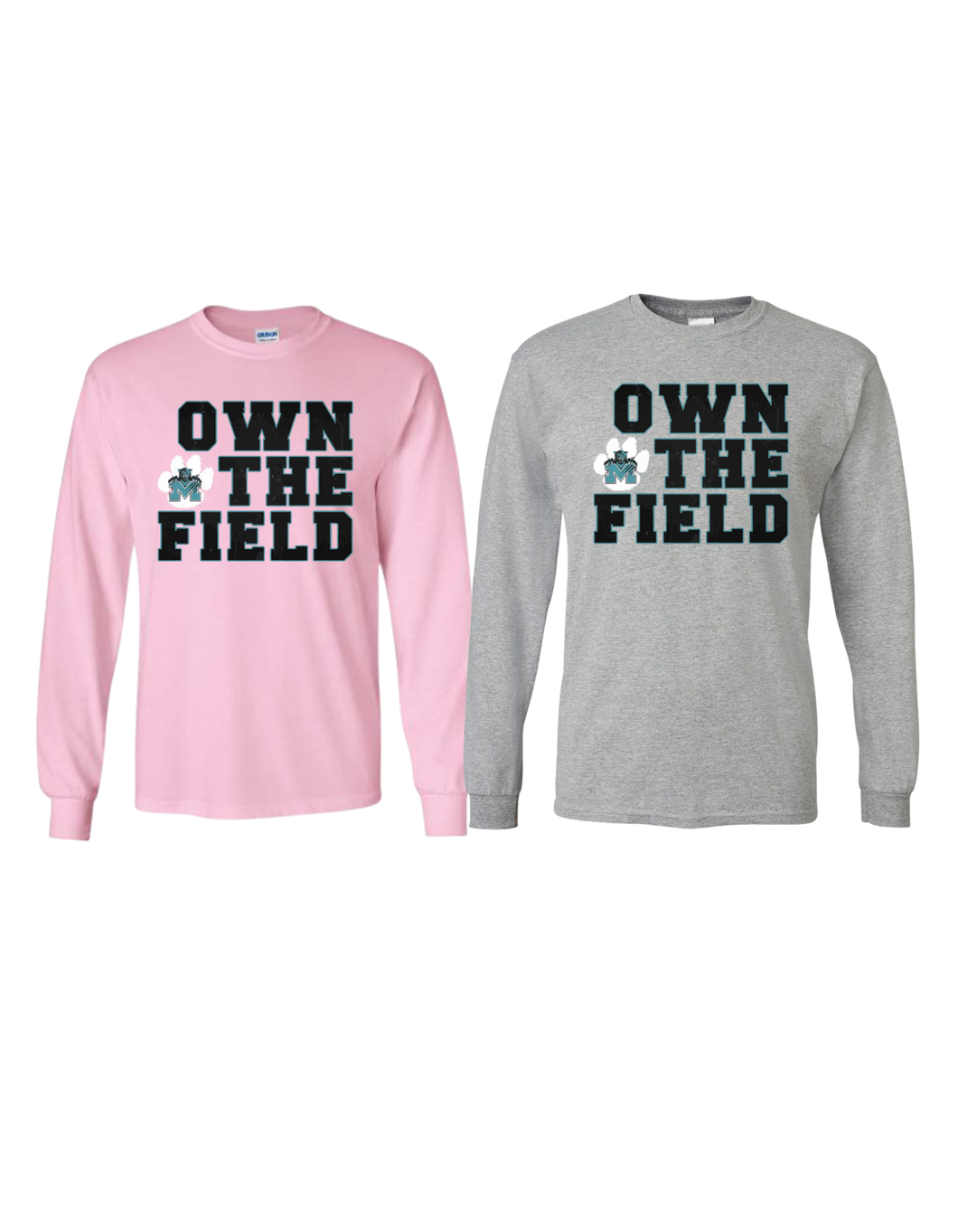Own The Field  - Gildan Long Sleeve 2400