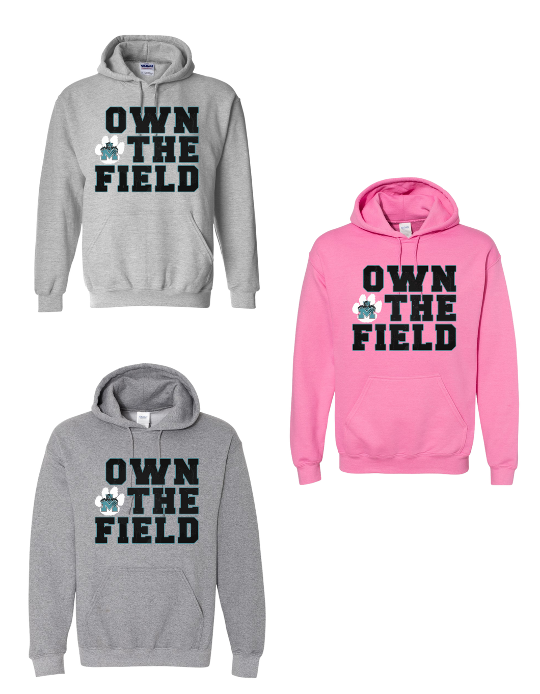 Own The Field - Gildan Hoodie 18500