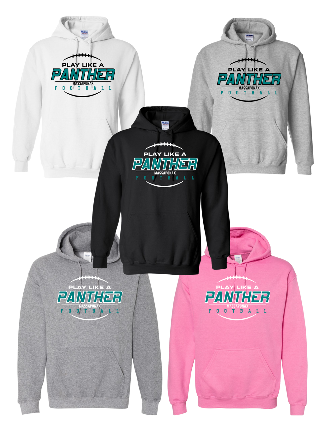 Play Like A Panther - Gildan Hoodie 18500
