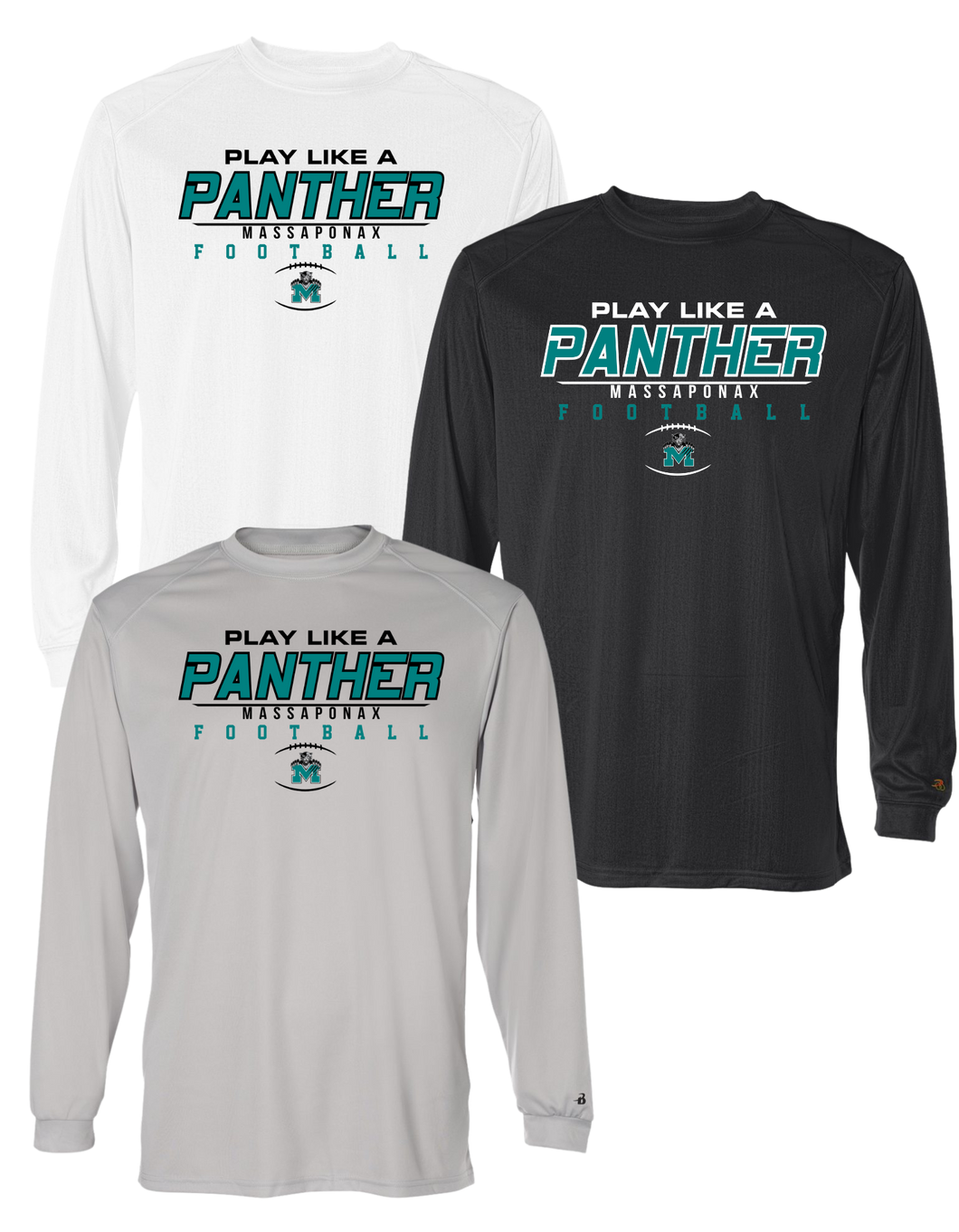 Play Like A Panther w/ Mascot - Badger LS 4104