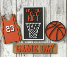 Load image into Gallery viewer, Basketball Interchangeable Wagon/Crate Shelf Sitter
