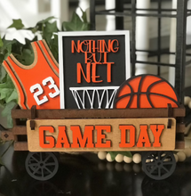 Load image into Gallery viewer, Basketball Interchangeable Wagon/Crate Shelf Sitter
