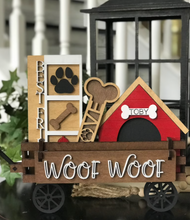 Load image into Gallery viewer, Woof Interchangeable Wagon/Crate Shelf Sitter
