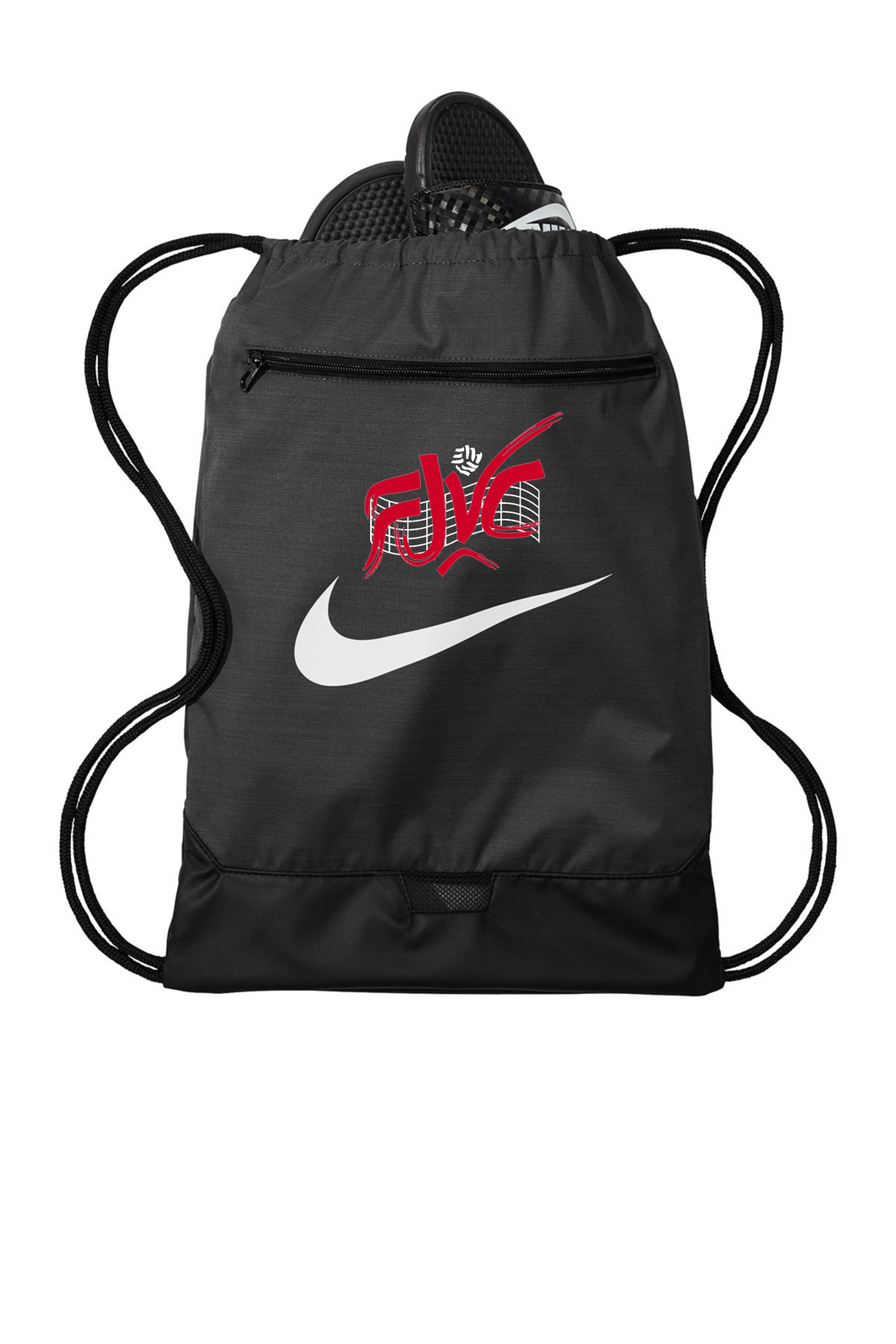 Nike Brasilia Gym Sack Black Sports Mom Gifts Creations