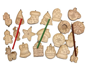 Christmas Ornament Coloring Kit